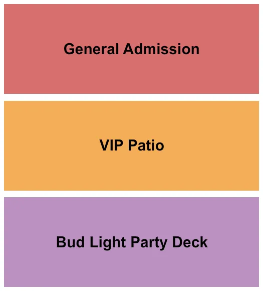 seating chart for Flannagan's Dublin - Red-White & Country - eventticketscenter.com